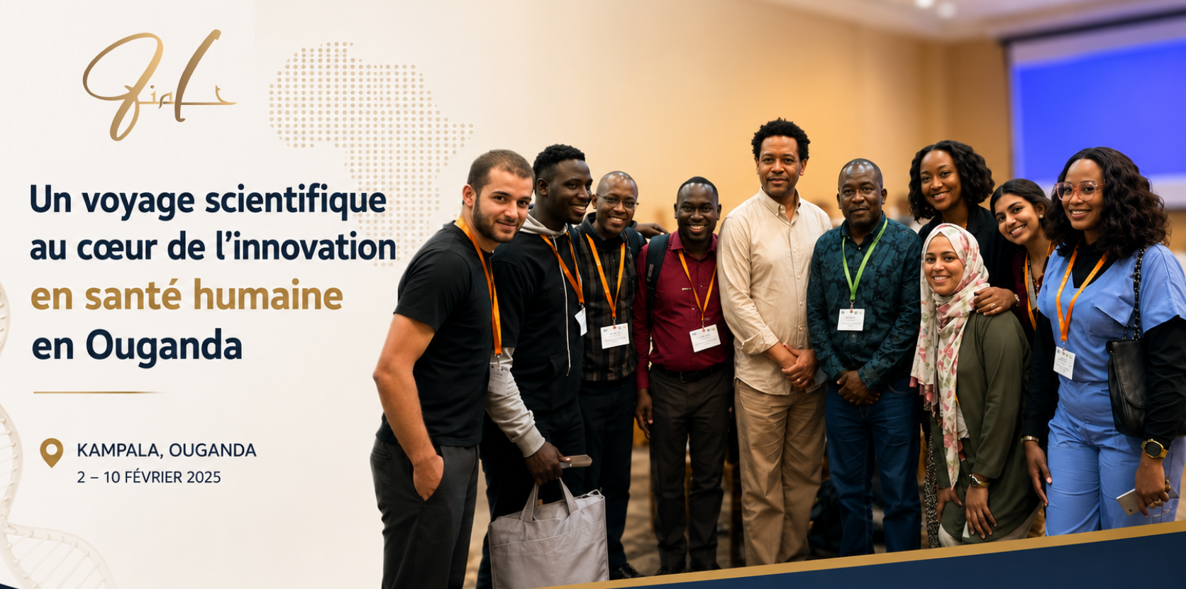 Hero image for Holmena au cœur du Congrès du génome africain en Ouganda