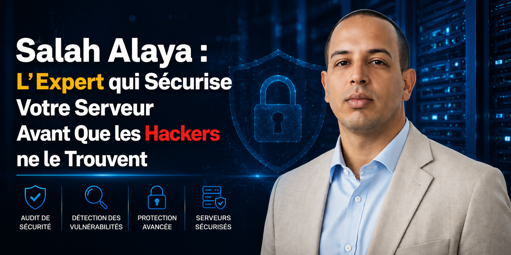 Hero image for Salah Alaya : l'expert qui sécurise votre serveur avant les hackers